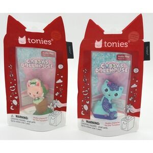 Tonies Gabby's Dollhouse Kitty Fairy Mercat Audio Figures 2 Pack New & Sealed